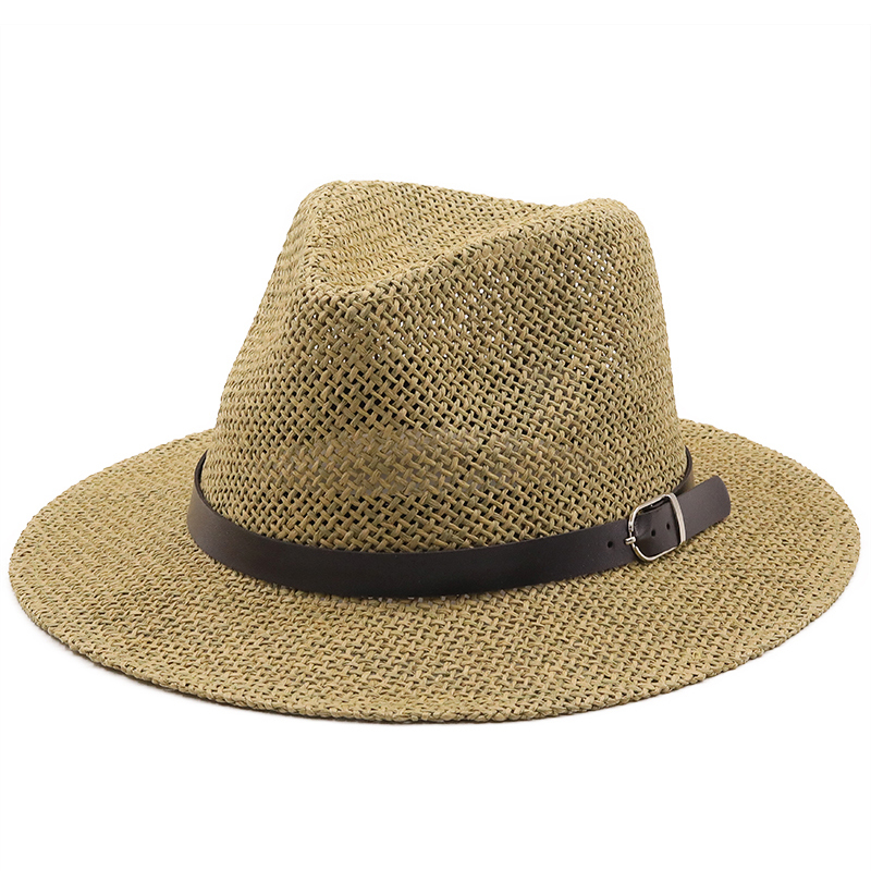 Simple jazz Panama Hat with Be - огляд і ціна Bucket Hat Straw