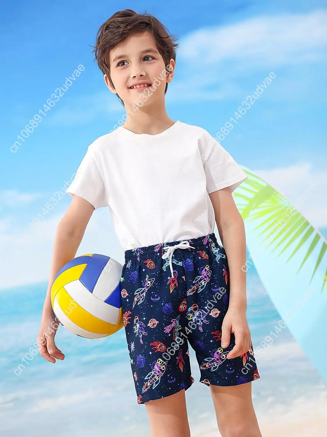 Little Boys Swim Trunks with B - огляд і ціна Swim Trunk Quick Dry